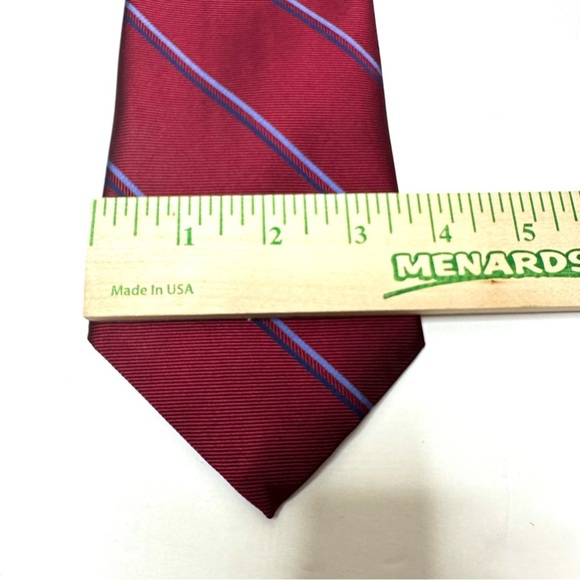 Mens Tie Brooks Brothers Stain Resistant Silk Necktie Woven Italy Made USA - Picture 7 of 8
